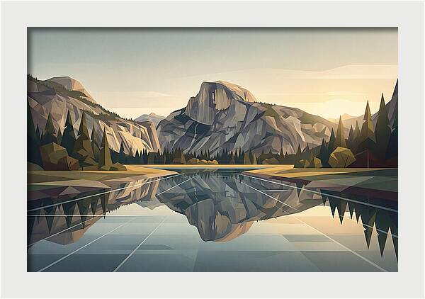 Massive Granite Dome Reflection