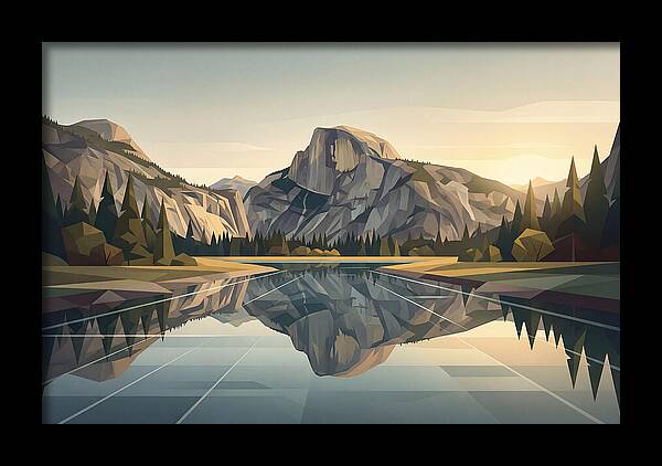Massive Granite Dome Reflection