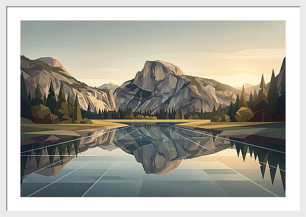 Massive Granite Dome Reflection