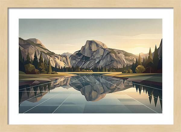 Massive Granite Dome Reflection