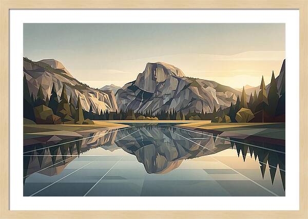 Massive Granite Dome Reflection