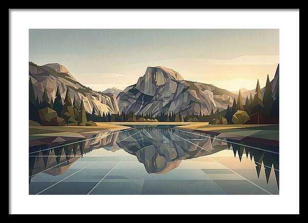 Massive Granite Dome Reflection