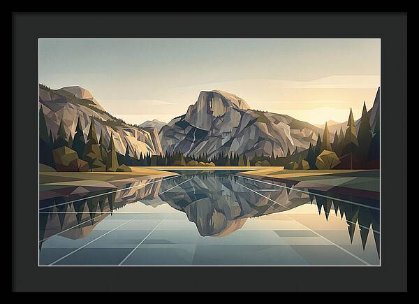 Massive Granite Dome Reflection