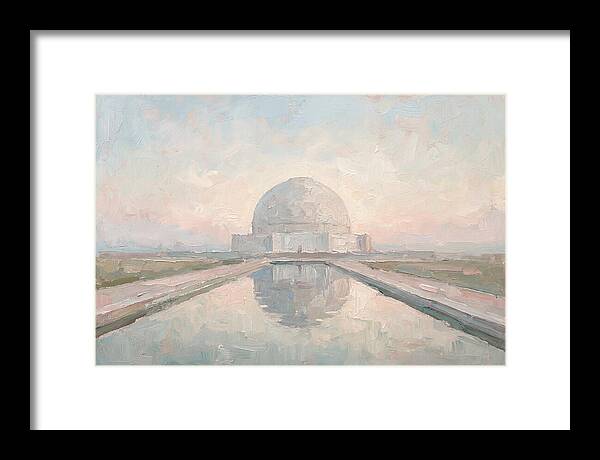 Massive White Marble Dome