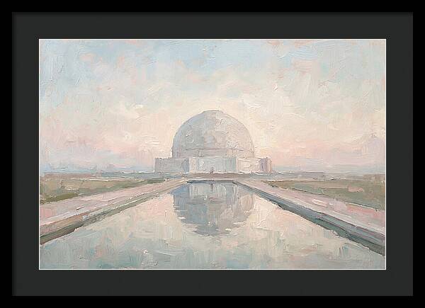 Massive White Marble Dome