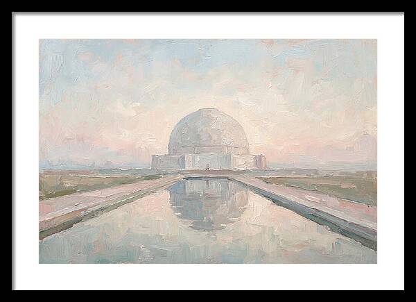 Massive White Marble Dome
