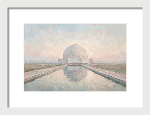 Massive White Marble Dome
