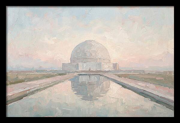 Massive White Marble Dome