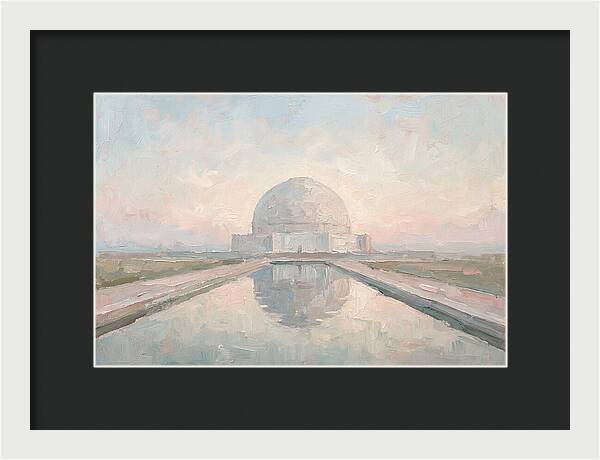 Massive White Marble Dome