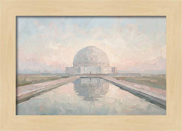 Massive White Marble Dome