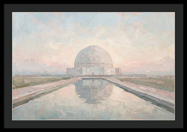 Massive White Marble Dome