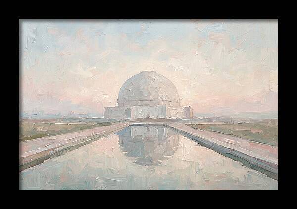 Massive White Marble Dome