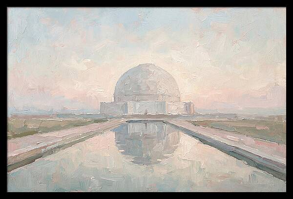 Massive White Marble Dome