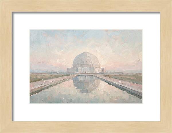 Massive White Marble Dome