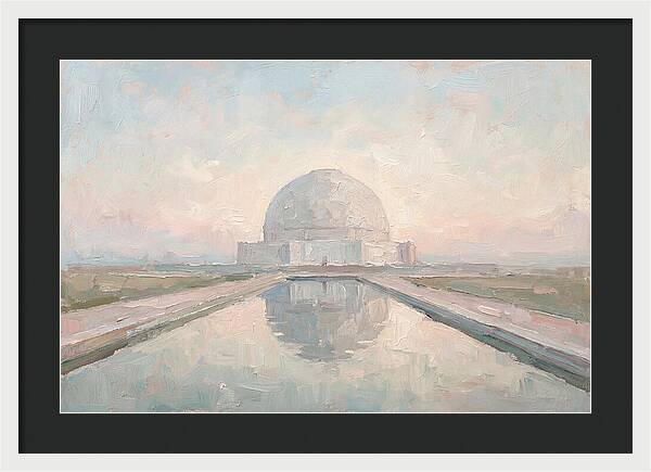 Massive White Marble Dome