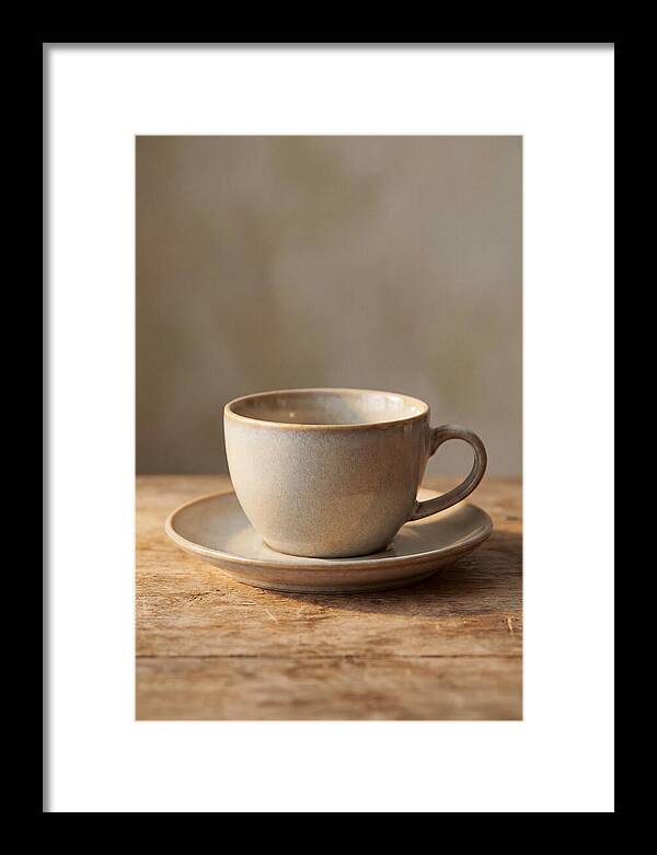 Matching Cup And Saucer Set