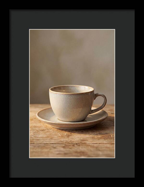 Matching Cup And Saucer Set