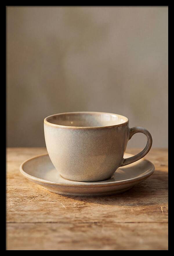 Matching Cup And Saucer Set