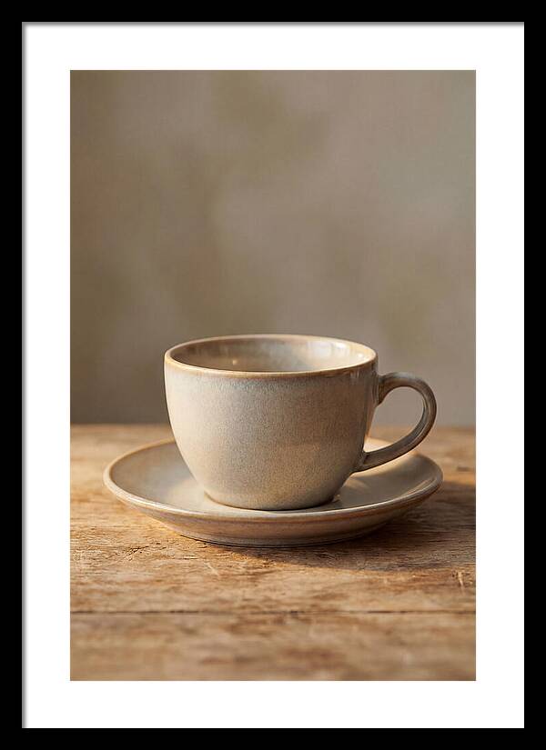Matching Cup And Saucer Set