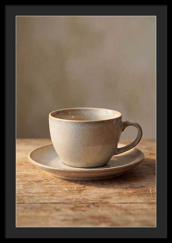 Matching Cup And Saucer Set