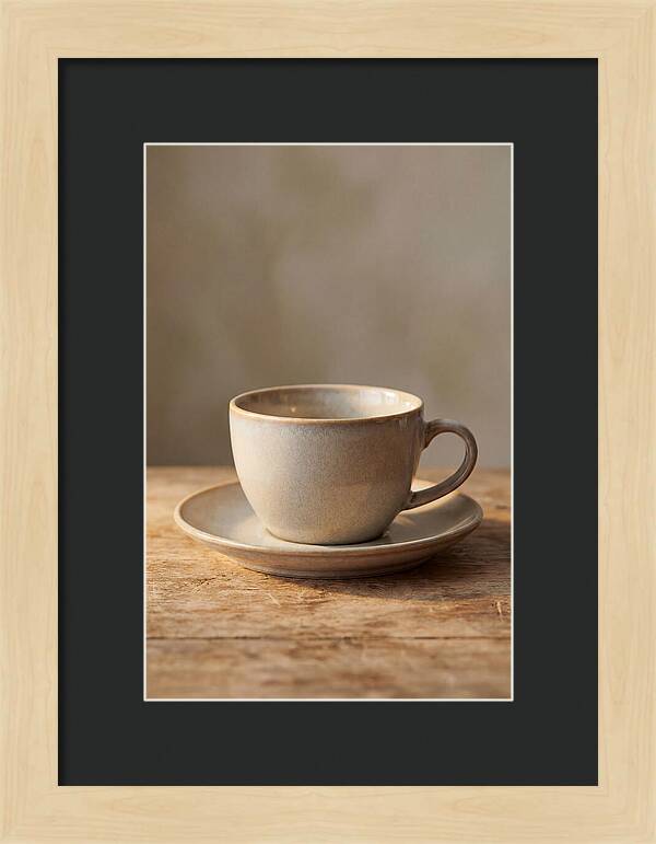 Matching Cup And Saucer Set