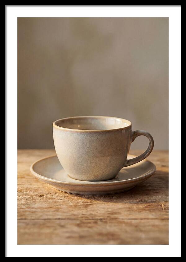 Matching Cup And Saucer Set