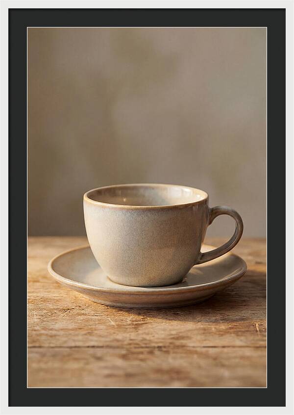 Matching Cup And Saucer Set
