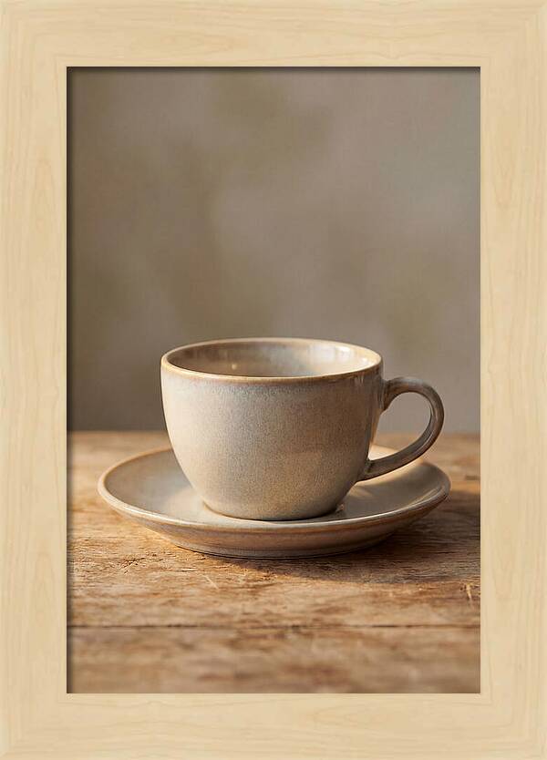Matching Cup And Saucer Set