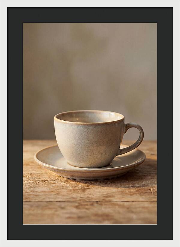 Matching Cup And Saucer Set