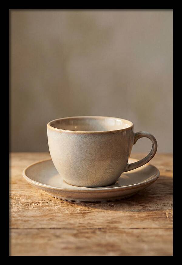 Matching Cup And Saucer Set