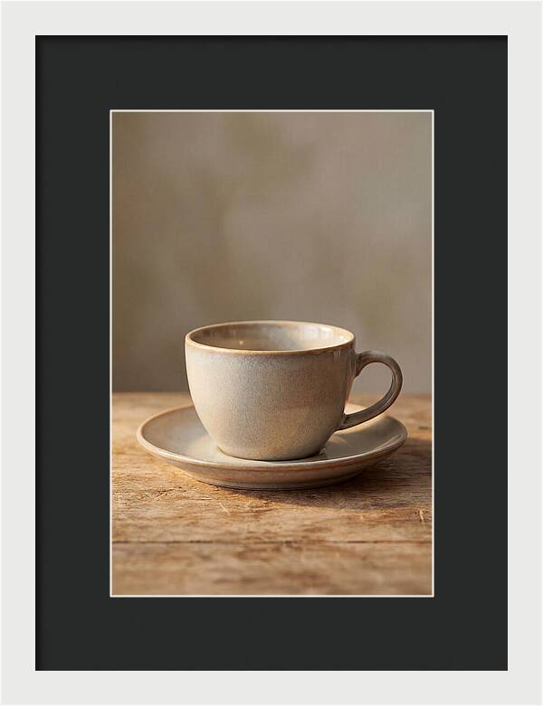 Matching Cup And Saucer Set