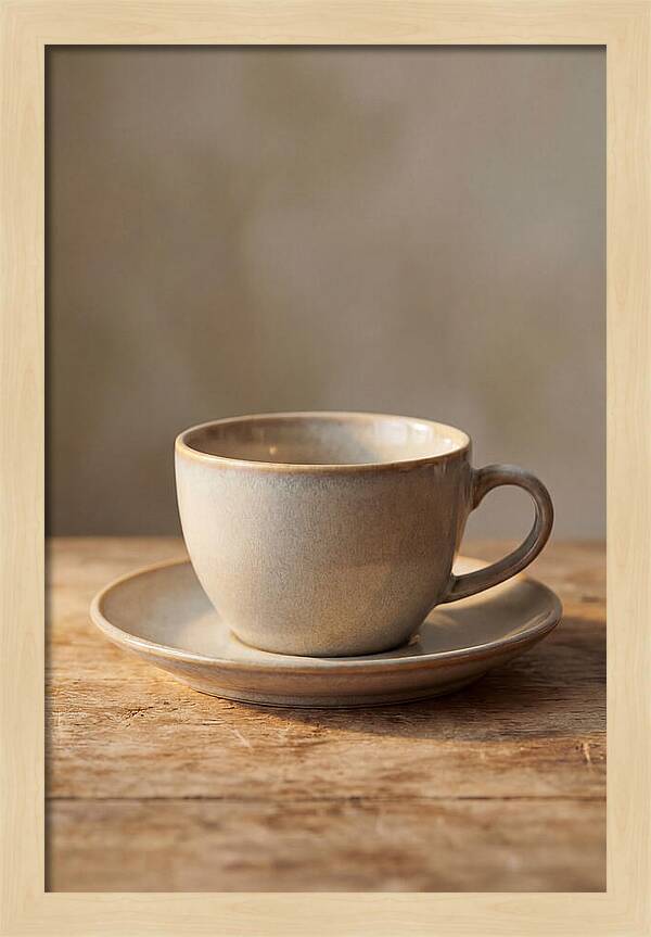 Matching Cup And Saucer Set