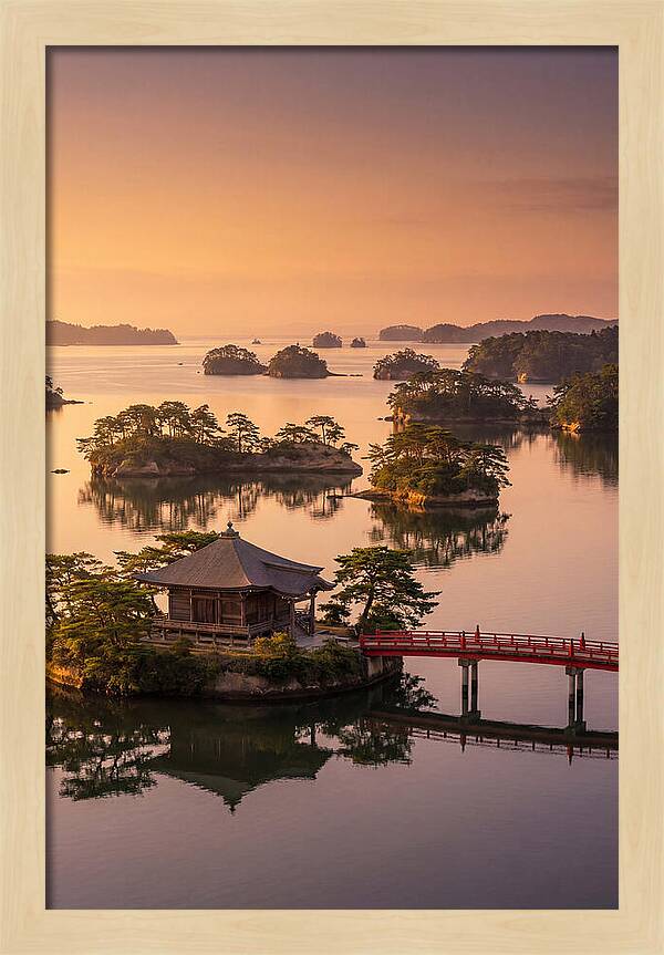 Matsushima Bay Serenity At Dusk