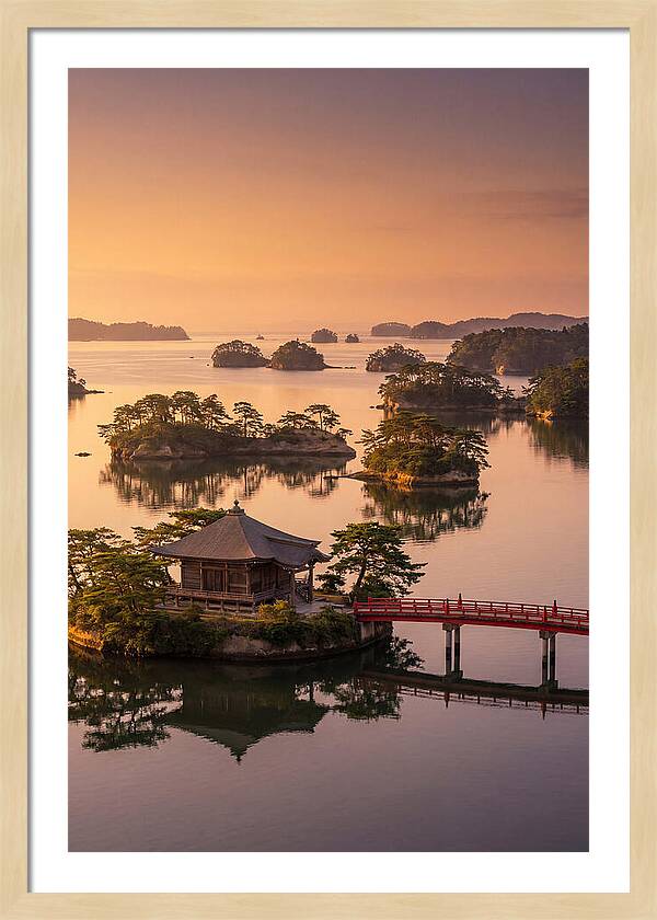Matsushima Bay Serenity At Dusk