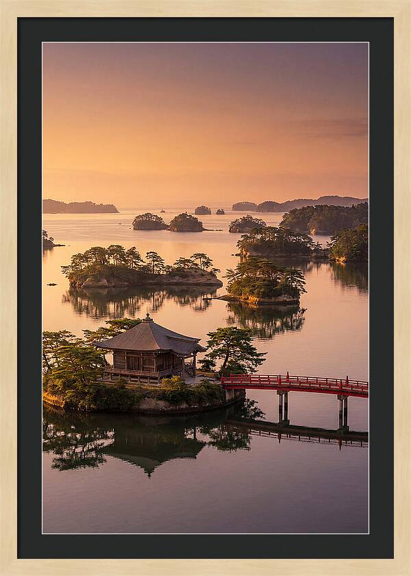 Matsushima Bay Serenity At Dusk