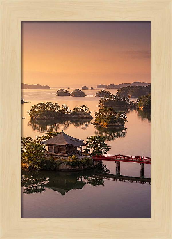 Matsushima Bay Serenity At Dusk