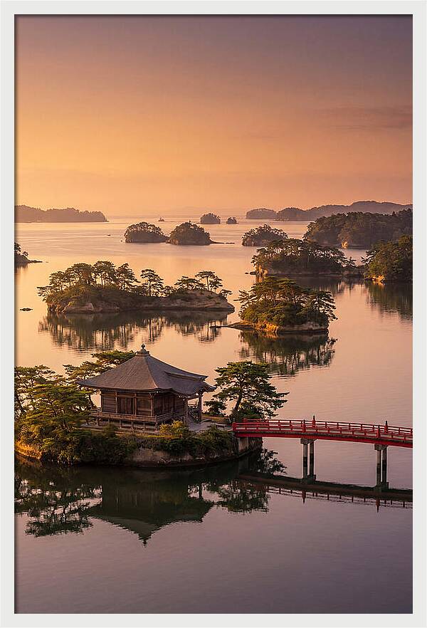 Matsushima Bay Serenity At Dusk