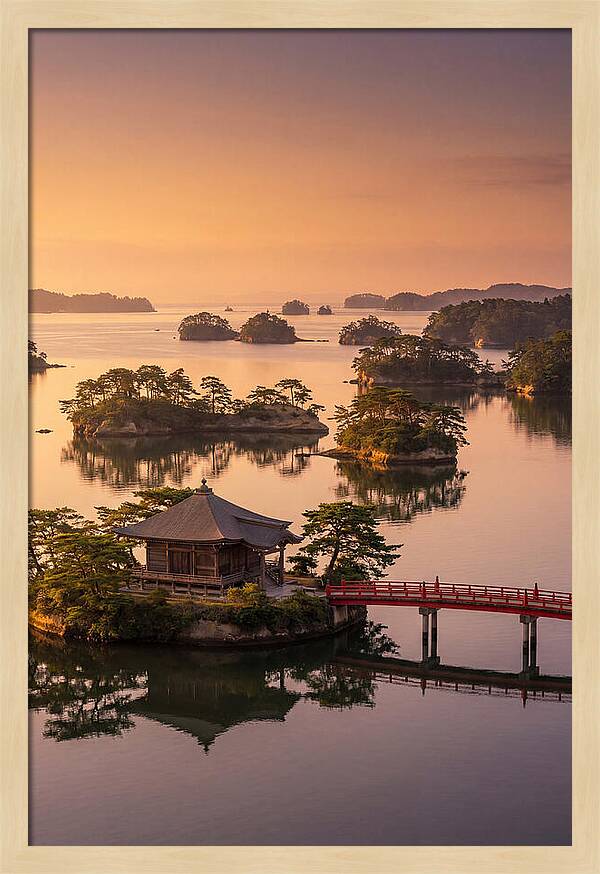 Matsushima Bay Serenity At Dusk