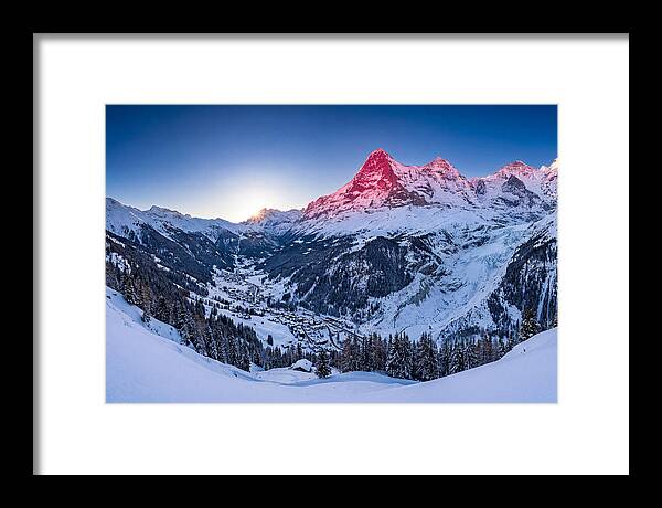 Matterhorn At Winter Sunrise