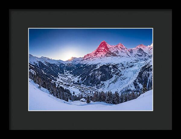 Matterhorn At Winter Sunrise