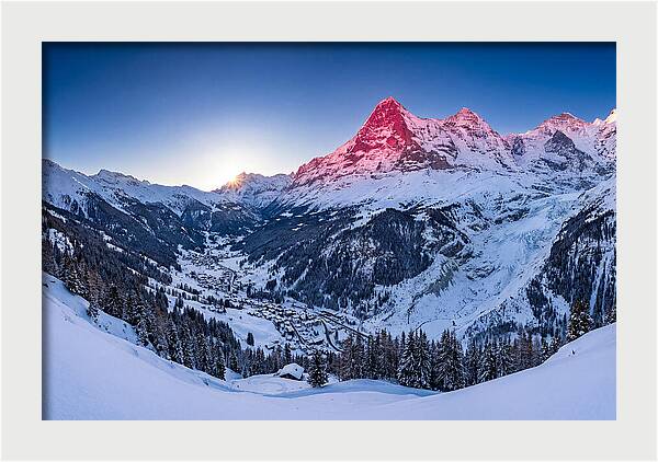 Matterhorn At Winter Sunrise