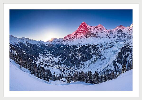 Matterhorn At Winter Sunrise