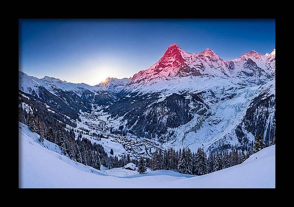 Matterhorn At Winter Sunrise