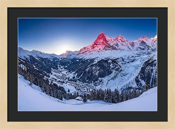 Matterhorn At Winter Sunrise