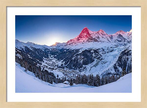 Matterhorn At Winter Sunrise