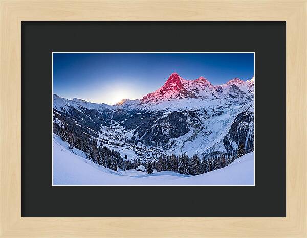 Matterhorn At Winter Sunrise