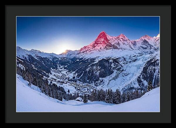 Matterhorn At Winter Sunrise