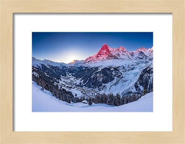 Matterhorn At Winter Sunrise