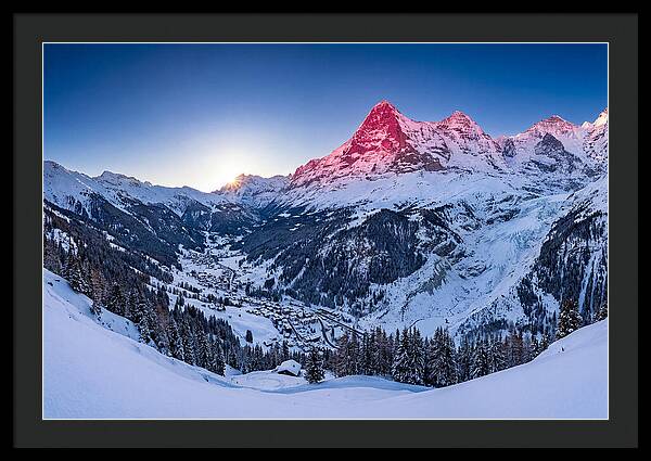 Matterhorn At Winter Sunrise