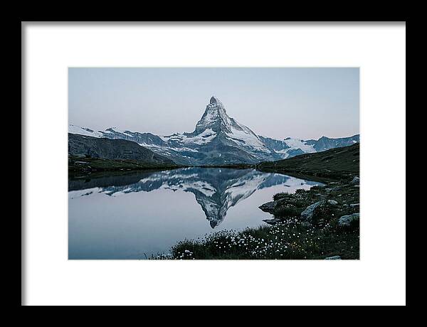Matterhorn Reflected In Alpine Lake